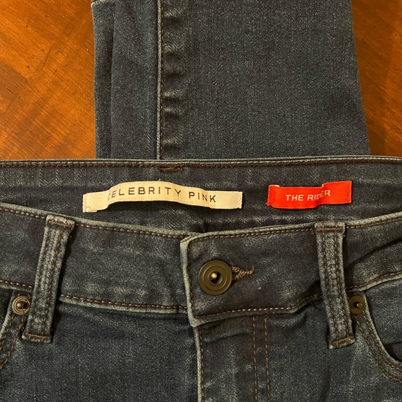 Dark Wash Denim Jeans - Picture 3 of 4